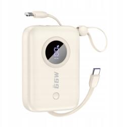 Powerbank Dudao K14 Usb-a, Usb-c, Lightning 10000MAH Bézs (6976625331604)