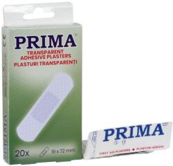 Prima Plasturi Transparenti, 19 mm x 72 mm, Prima, 20 Bucati (VTR-0193-20)
