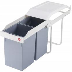 Hailo Multi-Box Duo szemeteskosár, L méret, 2x14 L, krémszínű (FAMESTOREMULTIBOX)