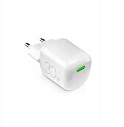 PURO MiniPro Puro hálózati töltő 30W GaN Usb-c fehér (PUFCMTCUSBC30WGWHI)