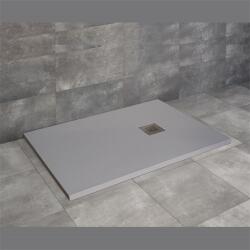 Radaway Kios F 120x80 cm szögletes öntöttmárvány zuhanytálca, szürke KF1280-52 (KF1280-52)