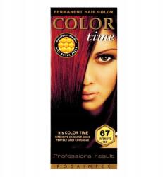 Color Time Color Time Permanent Hair Color 67 intenzív vörös 100 ml (3800010502900)