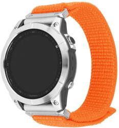FIXED Nylon Sporty Strap Garmin QuickFit 26mm - narancsszín (FIXNST2-QF26MM-OR) (FIXNST2-QF26MM-OR)