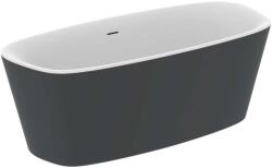 Ideal Standard Dea - Szabadon álló fürdőkád 1700x750 mm, matt fehér/matt fekete K8720V3 (K8720V3)