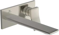 Ideal Standard Conca Tap - Mosdókagyló keverő, rejtett beépítésre, kifolyócső 22 cm, Silver Storm A7372GN (A7372GN)