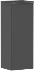 Hansgrohe Xelu Q - Oldalszekrény 40x107x35 cm, 1 ajtós, bal oldali ajtópánt, matt szürke/króm 54128000 (54128000)