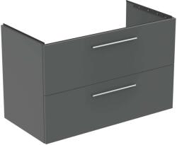 Ideal Standard i. Life B - Mosdószekrény 100x63x51 cm, 2 fiókkal, szürke matt kvarc T5276NG (T5276NG)