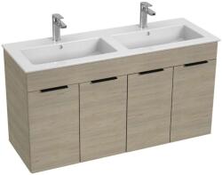 Jika Cube - Szekrény dupla mosogatóval 116x43x61 cm, hamu H4536611765141 (H4536611765141)