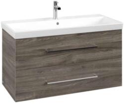 Villeroy & Boch Avento - Mosdószekrény, 980x514x452 mm, 2 fiókos, Kő tölgyfa A89200RK (A89200RK)