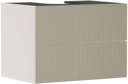 Hansgrohe Xevolos E - Mosdószekrény 78x56x55 cm, 2 fiókos, matt bézs/bronz 54188390 (54188390)