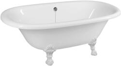 POLYSAN Fürdőkádak - Szabadon álló Regata kád, 1750x850x610 mm, lábak fehér színben 10221 (10221)