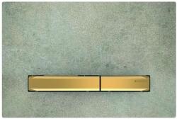 Geberit Sigma50 - Vezérlőgomb 2 öblítési mennyiséghez, beton/réz dekorációval 115.672. JV. 2 (115.672.JV.2)