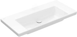 Villeroy & Boch Subway 3.0 - Mosdókagyló 1000x470 mm, túlfolyó nélkül, keverőnyílás nélkül, CeramicPlus, Stone White 4A70A3RW (4A70A3RW)