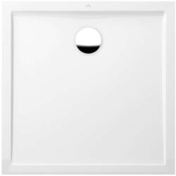 Villeroy & Boch Futurion Flat - Zuhanyzótálca, 900x900 mm, Quaryl, alpesi fehér UDQ0900FFL1V-01 (UDQ0900FFL1V-01)