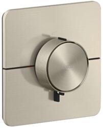 Hansgrohe ShowerSelect ID - Termosztatikus csaptelep falsík alatti beépítéshez, HighFlow, csiszolt nikkel 36775820 (36775820)