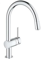 GROHE Minta - Mosdókagyló-keverő kihúzható kifolyóval, króm 3291800E (3291800E)