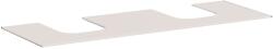Hansgrohe Xevolos E - Munkalap mosdó alá, 157x55 cm, 2 kivágás, matt bézs 54211780 (54211780)