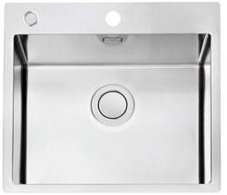 Alveus Pure Up - Mosogató 565x525 mm, lefolyásszabályozóval, rozsdamentes acélból készült 1123788 (1123788)