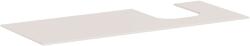 Hansgrohe Xevolos E - Munkalap mosdó alá, 137x55 cm, jobb oldali kivágás, matt bézs 54206780 (54206780)