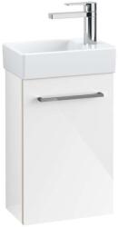 Villeroy & Boch Avento - Mosdószekrény, 340x514x202 mm, 1 ajtó, Crystal White A87601B4 (A87601B4)