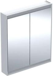 Geberit ONE - Tükrös szekrény LED világítással, 750x900x150 mm, 2 ajtó, fehér színű 505.812. 00.2 (505.812.00.2)