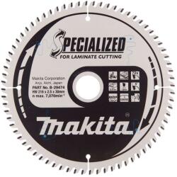 Makita Tartozékok - Fűrészlap laminált padlóhoz, 216x30 mm, 72 fog B-29474 (B-29474)