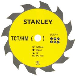 STANLEY Tartozékok - Fűrészlap fához 170x16 mm, 12 fog STA13120-XJ (STA13120-XJ)