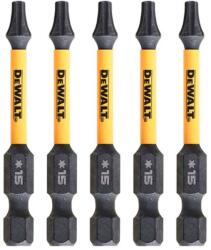DEWALT Tartozékok - T15 bit készlet, 5 db DT7394T (DT7394T)