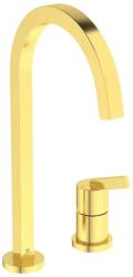 Ideal Standard Gusto - Mosogató keverő, 2 lyukú beépítés, csiszolt arany színű BD423A2 (BD423A2)