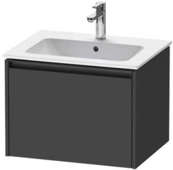 Duravit Ketho. 2 - Mosdószekrény 440x610x480 mm, 1 fiókos, grafit matt K25062049490000 (K25062049490000)