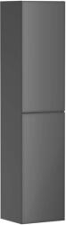 Hansgrohe Xevolos E - Magas szekrény 40x176x36 cm, 2 ajtós, bal oldali zsanérok, matt szürke/metálszürke 54220770 (54220770)