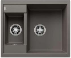 BLANCO Metra 6 - Silgranit mosogató, 615x500 mm, lefolyásszabályozóval, szürke 527295 (527295)