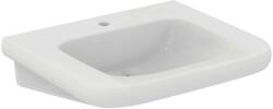 Ideal Standard Contour 21+ - Akadálymentes mosdókagyló 65x56 cm, túlfolyó nélkül, csapfurattal, SmartGuard+, fehér E3621HY (E3621HY)