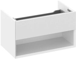 RAVAK Lite - Mosdószekrény 80x45x43 cm, 1 fiókos, fényes fehér X000001861 (X000001861)