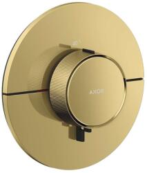 Hansgrohe ShowerSelect ID - Termosztatikus csaptelep, falsík alatti beépítéshez, Highflow, polírozott arany 36759990 (36759990)