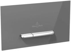 Villeroy & Boch ViConnect - Süllyesztett vezérlőgomb M300, fényes szürke/csiszolt rozsdamentes acél 922160RA (922160RA)