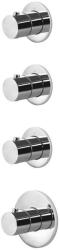 PAFFONI Modular Box - Termosztatikus keverő 3 készülékhez, rejtett, krómozott MDE019CR (MDE019CR)