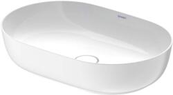 Duravit Luv - Pultra szerelhető mosdókagyló, 600x400 mm, túlfolyó nélkül, WonderGliss, fehér/matt fehér 03796026001 (03796026001)