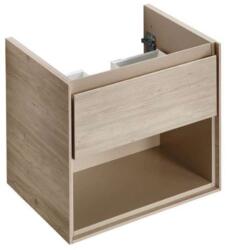 Ideal Standard Connect Air - Szekrény a mosdókagyló alatt, 600x440x517 mm, dekor világos fa/világosbarna matt E0826UK (E0826UK)