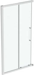 Ideal Standard i. Life - Zuhanyzó tolóajtó, kétrészes, 1100 mm, ezüst fényes/tiszta üveg T4858EO (T4858EO)