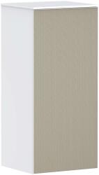 Hansgrohe Xevolos E - Oldalsó szekrény 41x89x36 cm, 1 ajtós, bal oldali zsanérok, matt fehér/bronz 54212390 (54212390)