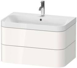 Duravit Happy D. 2 Plus - Szekrény mosdókagylóval 480x775x490 mm, 2 fiókkal, fehér magasfényű, magasfényű HP4347O2222 (HP4347O2222)