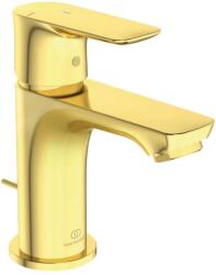 Ideal Standard Connect Air - Piccolo Slim mosdókagyló-keverő kifolyóval, BlueStart, Brushed Gold A7017A2 (A7017A2)