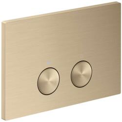 Axor FlushPlate - Öblítésvezérlés, szálcsiszolt bronz 42530140 (42530140)