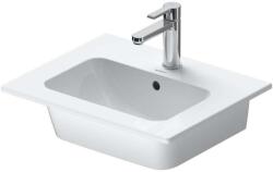 Duravit ME by Starck - Bútor mosdókagyló 530x430 mm, 1 csapfurattal, WonderGliss-szel, fehér színben 23365300001 (23365300001)