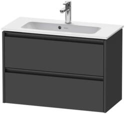 Duravit Ketho. 2 - Mosdószekrény 549x810x390 mm, 2 fiókos, grafit matt K25256049490000 (K25256049490000)