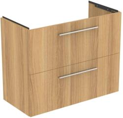 Ideal Standard i. Life S - Szekrény a mosdókagyló alatt, 800x375x630 mm, 2 fiókos, tölgyfa T5295NX (T5295NX)