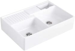 Villeroy & Boch Mosogatók - Kerámia mosogató 90x63 cm, CeramicPlus, kő fehér 632391RW (632391RW)