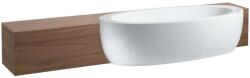 Laufen Il Bagno Alessi One - Félig süllyesztett kád 2030x1020 mm, fehér H2449700000001 (H2449700000001)