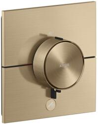 Hansgrohe ShowerSelect ID - Termosztatikus, rejtett zuhanycsaptelep, HighFlow, csiszolt bronz 36777140 (36777140)